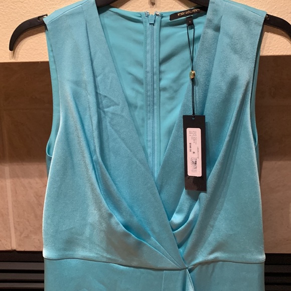 Gorgeous satin ruffle dress - Picture 3 of 6